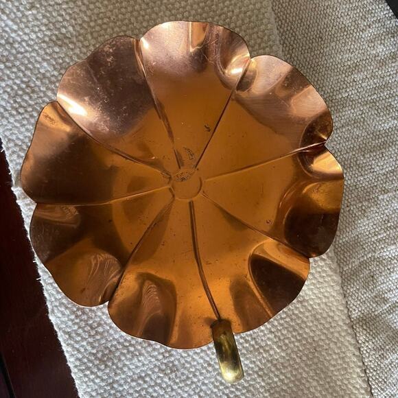 Coppercraft guild vintage copper tray 6" - Picture 7 of 9